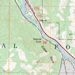 US Forest Service - Topo Cliffdell, WA FSTopo Legacy digital map