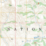 US Forest Service - Topo Cliffs Plateau, ND FSTopo Legacy digital map