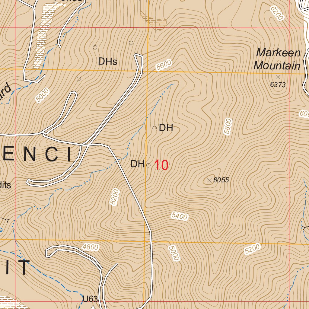 Clifton, AZ FSTopo Legacy Map by US Forest Service - Topo | Avenza Maps
