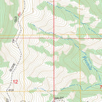 US Forest Service - Topo Clifton, ID FSTopo Legacy digital map