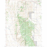 US Forest Service - Topo Clifton, WY - SD FSTopo Legacy digital map