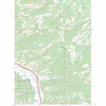 US Forest Service - Topo Clinton, MT FSTopo Legacy digital map
