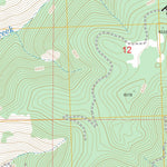 US Forest Service - Topo Clinton, MT FSTopo Legacy digital map