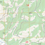 US Forest Service - Topo Clinton, MT FSTopo Legacy digital map