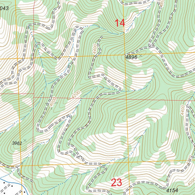 US Forest Service - Topo Clinton, MT FSTopo Legacy digital map