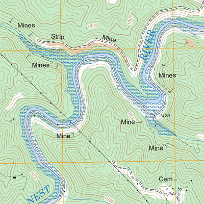 US Forest Service - Topo Clintwood, VA - KY FSTopo Legacy digital map