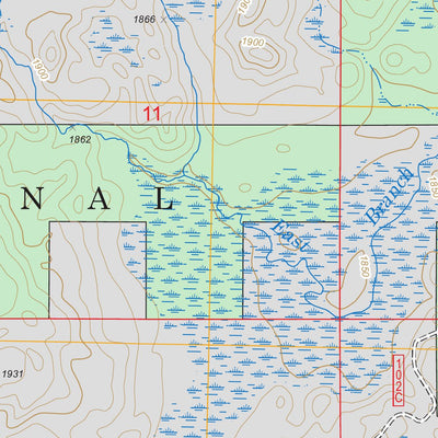 US Forest Service - Topo Cloquet Lake, MN FSTopo Legacy digital map