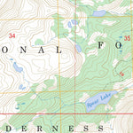 US Forest Service - Topo Cloud Peak, WY FSTopo Legacy digital map