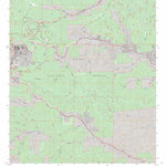 US Forest Service - Topo Cloudcroft, NM FSTopo Legacy digital map