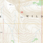 US Forest Service - Topo Clouds Home Peak, WY FSTopo Legacy digital map