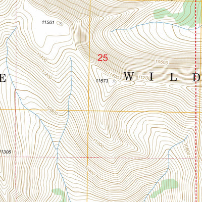 US Forest Service - Topo Clouds Home Peak, WY FSTopo Legacy digital map