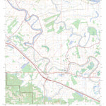 US Forest Service - Topo Cloutierville, LA FSTopo Legacy digital map