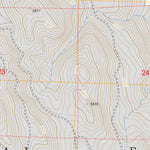 US Forest Service - Topo Clover Flat, OR FSTopo Legacy digital map