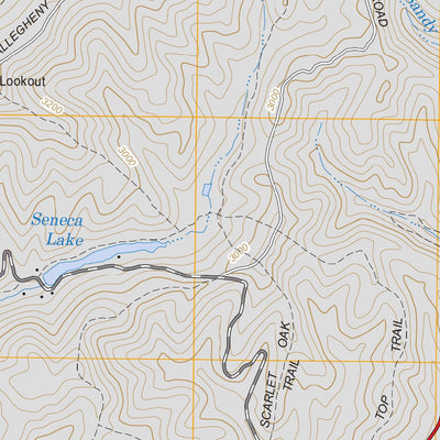 US Forest Service - Topo Clover Lick, WV FSTopo Legacy digital map