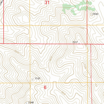 US Forest Service - Topo Cloverdale Ranch, NV FSTopo Legacy digital map