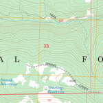 US Forest Service - Topo Clyde Lake, CO FSTopo Legacy digital map