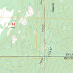 US Forest Service - Topo Clyde Lake, CO FSTopo Legacy digital map