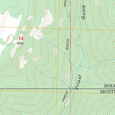 US Forest Service - Topo Clyde Lake, CO FSTopo Legacy digital map