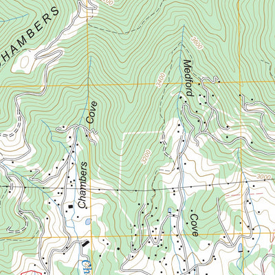 US Forest Service - Topo Clyde, NC FSTopo Legacy digital map