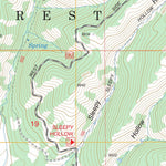 US Forest Service - Topo Co-op Creek, UT FSTopo Legacy digital map
