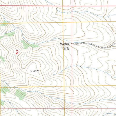 US Forest Service - Topo Co-op Spring, UT - ID FSTopo Legacy digital map