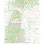 US Forest Service - Topo Coad Mountain, WY FSTopo Legacy digital map