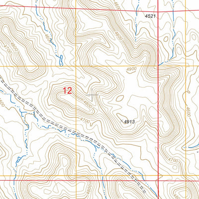 US Forest Service - Topo Coal Bank Draw, WY FSTopo Legacy digital map