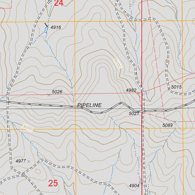 US Forest Service - Topo Coal Draw North, WY FSTopo Legacy digital map