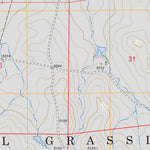 US Forest Service - Topo Coal Draw South, WY FSTopo Legacy digital map