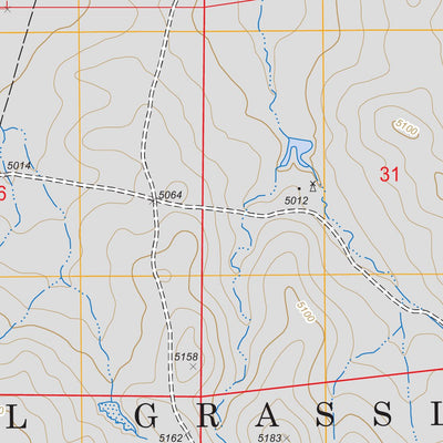 US Forest Service - Topo Coal Draw South, WY FSTopo Legacy digital map