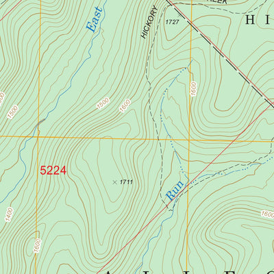 US Forest Service - Topo Cobham, PA FSTopo Legacy digital map