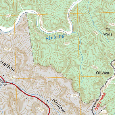 US Forest Service - Topo Cobhill, KY FSTopo Legacy digital map
