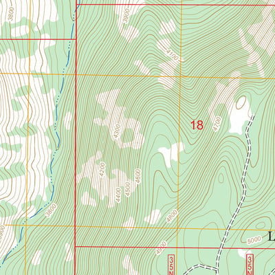 US Forest Service - Topo Coble Mountain, CA FSTopo Legacy digital map