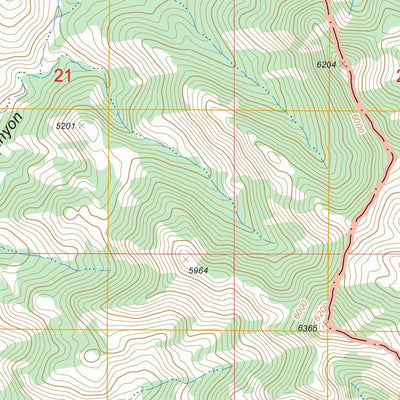 US Forest Service - Topo Cobre Grande Mountain, AZ FSTopo Legacy digital map
