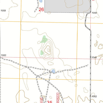 US Forest Service - Topo Coburn, ND FSTopo Legacy digital map