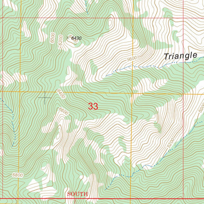 US Forest Service - Topo Cochise Head, AZ FSTopo Legacy digital map
