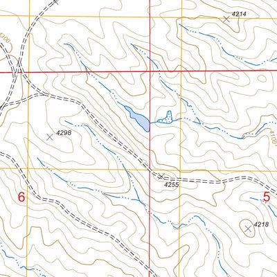 US Forest Service - Topo Coffee Flats, SD - WY FSTopo Legacy digital map