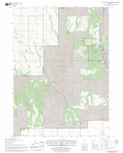 US Forest Service - Topo Coffee Mill Butte, NE FSTopo Legacy digital map