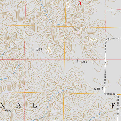 US Forest Service - Topo Coffee Mill Butte, NE FSTopo Legacy digital map