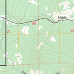 US Forest Service - Topo Coffee Peak, UT FSTopo Legacy digital map