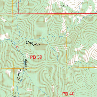 US Forest Service - Topo Coffee Peak, UT FSTopo Legacy digital map