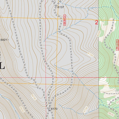US Forest Service - Topo Coffeepot Creek, OR FSTopo Legacy digital map