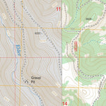 US Forest Service - Topo Coffeepot Creek, OR FSTopo Legacy digital map