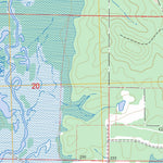 US Forest Service - Topo Coffeeville, MS FSTopo Legacy digital map