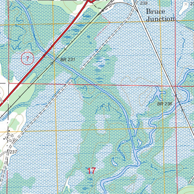 US Forest Service - Topo Coffeeville, MS FSTopo Legacy digital map