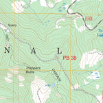 US Forest Service - Topo Coffin Mountain, OR FSTopo Legacy digital map