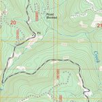 US Forest Service - Topo Coffin Mountain, OR FSTopo Legacy digital map