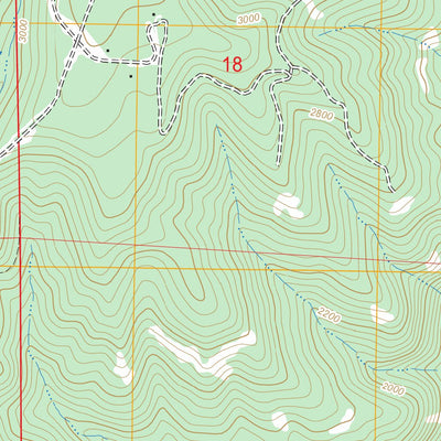 US Forest Service - Topo Cohasset, CA FSTopo Legacy digital map