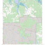 US Forest Service - Topo Coker Lake, MS FSTopo Legacy digital map