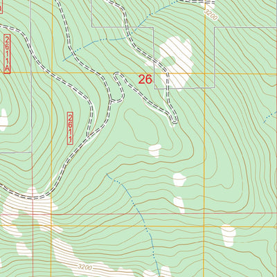 US Forest Service - Topo Colburn, ID FSTopo Legacy digital map